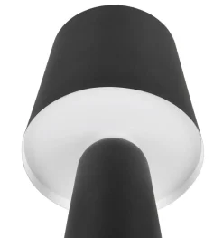 pöytävalaisin Nubian E27 mattamusta*Trio Lighting New