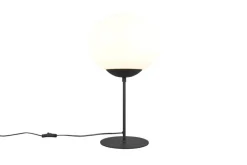 pöytävalaisin Fomento E27 mattamusta/valkoinen*Trio Lighting Discount