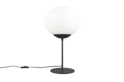 pöytävalaisin Fomento E27 mattamusta/valkoinen*Trio Lighting Discount