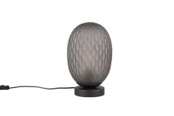 pöytävalaisin Facette E27 mattamusta/savu*Trio Lighting Hot