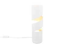 Discount Trio Lighting pöytävalaisin Stream GU10 mattavalkoinen