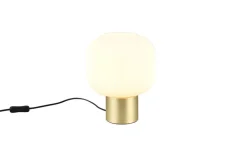 pöytävalaisin Diva E27 mattamessinki/valkoinen*Trio Lighting Hot