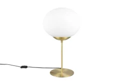 Sale Trio Lighting pöytävalaisin Fomento E27 mattamessinki/valkoi