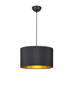 riippuvalaisin Hostel E27 mattamusta/kulta*Trio Lighting Clearance