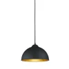 Hot Trio Lighting riippuvalaisin Jimmy E27 musta/kultainen