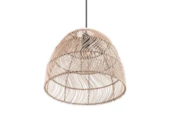 Trio Lighting riippuvalaisin Rike E27 rottinki