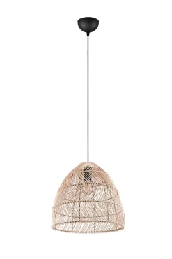 Trio Lighting riippuvalaisin Rike E27 rottinki