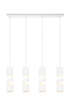 riippuvalaisin Stream 4-os GU10 mattavalkoinen*Trio Lighting Outlet