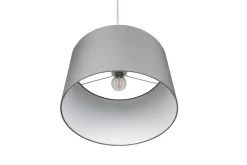 Hot Trio Lighting riippuvalaisin Hotel 40 cm E27 harmaa