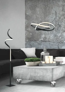 riippuvalaisin Course mattamusta*Trio Lighting Hot