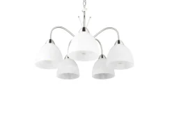 Trio Lighting riippuvalaisin Dobby 5-os E27 harjattu teräs/a