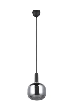 Outlet Trio Lighting riippuvalaisin Diva E27 mattamusta/kromattu