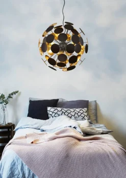 riippuvalaisin Discalgo 6xE14 mattamusta*Trio Lighting Best