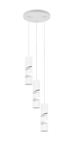 riippuvalaisin Stream 3-os GU10 mattavalkoinen*Trio Lighting Online