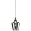 Discount Trio Lighting riippuvalaisin Calais E27 savu