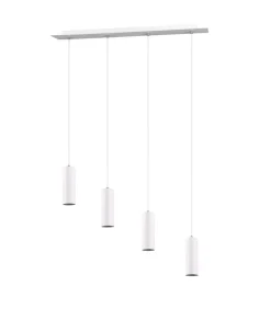 Sale Trio Lighting riippuvalaisin Marley 4-os 75 cm GU10 valkoine