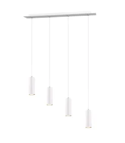 Sale Trio Lighting riippuvalaisin Marley 4-os 75 cm GU10 valkoine
