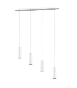 Sale Trio Lighting riippuvalaisin Marley 4-os 75 cm GU10 valkoine
