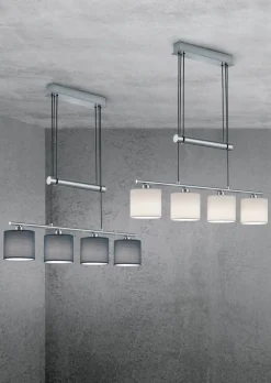 Best Trio Lighting riippuvalaisin Garda 4xE14 valkoinen