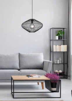 riippuvalaisin Cobain E27 mattamusta*Trio Lighting Hot