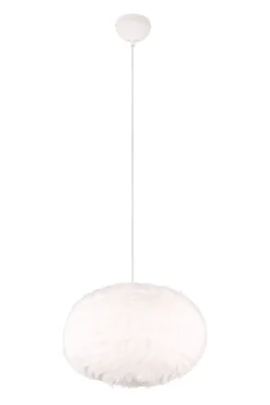 riippuvalaisin Furry 50 cm E27 hiekanvalkoinen*Trio Lighting Clearance