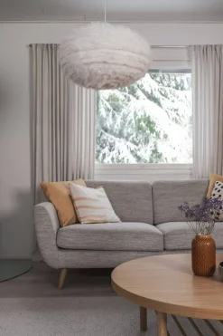 riippuvalaisin Furry 50 cm E27 hiekanvalkoinen*Trio Lighting Clearance