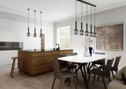 riippuvalaisin Clayton 1-os E27 mattamusta*Trio Lighting Best