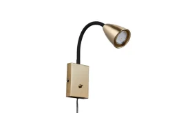 seinävalaisin Wanda GU10 mattamessinki*Trio Lighting Clearance