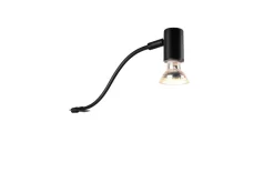 Best Trio Lighting seinävalaisin Giada H2O 1-os GU10 mattamusta