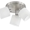 spottivalaisin Tommy 3-os E14 harjattu teräs/v*Trio Lighting New