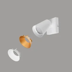 spottivalaisin Sharp 1-os GU10 mattavalkoinen/*Trio Lighting Sale