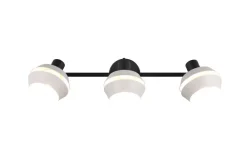 Discount Trio Lighting spottivalaisin Isla 3-os E14 lämmin harmaa/mat