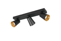 spottivalaisin Sharp 3-os GU10 mattamusta/kult*Trio Lighting Sale