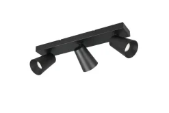 spottivalaisin Sharp 3-os GU10 mattamusta/kult*Trio Lighting Sale