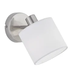 Online Trio Lighting spottivalaisin Tommy 1-os E14 harjattu teräs/v