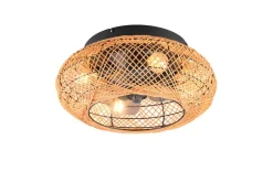 Online Trio Lighting tuuletinkattovalaisin Lillesand 4xE27 mattamus