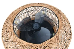 Online Trio Lighting tuuletinkattovalaisin Lillesand 4xE27 mattamus