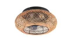 Online Trio Lighting tuuletinkattovalaisin Lillesand 4xE27 mattamus