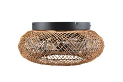 Online Trio Lighting tuuletinkattovalaisin Lillesand 4xE27 mattamus