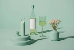 viinipumppu ja korkki Loop Jade*Vacuvin Best