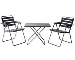 Pöytä Retro 401 mustaharmaa*Varax New