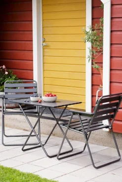 Pöytä Retro 401 mustaharmaa*Varax New