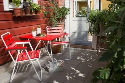 Varax Pöytä Retro 401 punavalkoinen