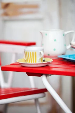 Varax Pöytä Retro 401 punavalkoinen