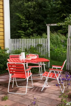 Best Varax Pöytä Retro 403 punavalkoinen