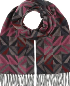 Online V.Fraas huivi 715506 450 Fuksia / Harmaa