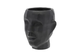 Vern ruukku 22,5 cm sementti musta*Villa Collection Outlet