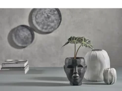 Vern ruukku 22,5 cm sementti musta*Villa Collection Outlet