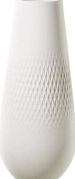 Sale Villeroy&Boch Collier Vaasi 11,5x11,5x26cm valkoinen