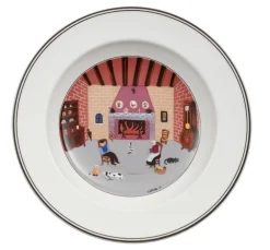 Design Naif Syvä lautanen 21cm Fireplace*Villeroy&Boch Online